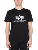 带有徽标的Alpha Industries T恤