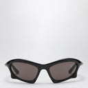 Balenciaga Bat Rectangle Sunglasses Black
