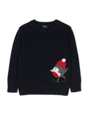 Il Gufo Robin Choker Pullover