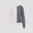 Moschino Bicolor Cardigan