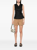 Theory Sl V Wrap Top.Cotton