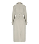 Mm Max Mara Cedro Light Beige Trench Coat