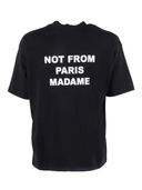 Dr�Le De Monsieur Black Bold Slogan T Shirt