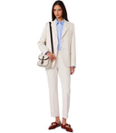 Max Mara Weekend Rana Elfenbeinhose