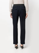 Parosh Parosh mittelhohe Hose mit geradem Bein