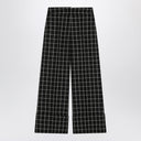 Pantaloni a scacchi Valentino Black/Ivory