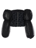 Stella Mccartney Polka Dot Mesh Top