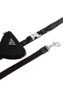 Prada Prada Logo Plaque Dog Lead