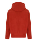 Felpa con cappuccio rossa Carhartt Wip American Script Oxide