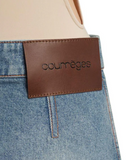 Courrèges Mini-Jupe Signature Denim