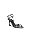 Saint Laurent Opyum Leather Sandals