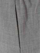 Fabiana Filippi Bistretch Wool Jogging Trousers With Filo Diamante