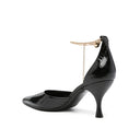 Salvatore Ferragamo Dana 80 Leather Pumps