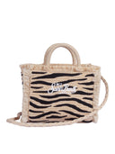 Mc2 Saint Barth Vanity Mini Straw N Zebra 1100 Emb