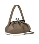 Max Mara Weekend Pasticcino Cubico Taupe Clutch
