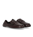 Guglielmo Rotta Satinbrauner Loafer