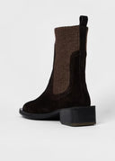 Paul Smith Chaussure Femme Matola Daim Marron Foncé
