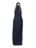 7 For All Mankind Halter Long Shirt Dress Blossom
