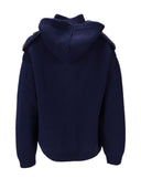 Shushu Tong Double Collar Zip Up Knit Jacket