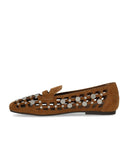 Ash Bali Brauner Ballett-Flachschuh
