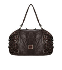 Borsa Bauletto Grande Campomaggi Rachele Marrone Scuro