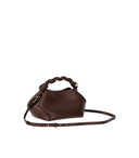 Ganni Bou Brown Handbag