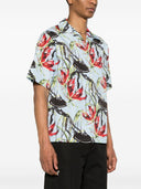 Prada Floral Print Cotton Shirt