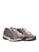 New Balance Scarpa Lifestyle Unisex Tier 1 Synthetic Mesh Thunder Brown Slate Grey