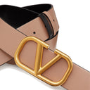 Valentino Garavani Valentino Garavani V Logo Reversible Belt