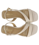 Michael Kors Jaida Kitten Light Cream Heeled Sandal