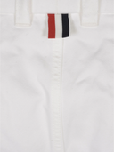 Pantalone chino Utility Thom Browne tinto in capo in twill di cotone