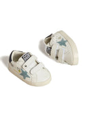 Golden Goose Baby School Nappa Upper With Prints Suede Star Leather Heel