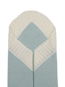 Paz Rodriguez Knit Newborn Shawl "Ruise�Or"