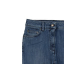 Jeans in denim di cotone Moschino Couture Couture