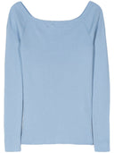 Parosh Fine Ribbed Jumper