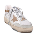 Golden Goose Forty Two Leather Upper Suede Toe Heel And Spur Nylon Tongue Rubber Star