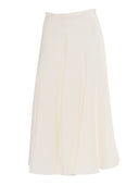 Fabiana Filippi Viscose Linen Flared Skirt