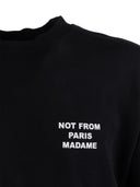 Dr�Le De Monsieur Black Bold Slogan T Shirt