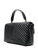 Pinko Big Lady Love Bag Puff Chevron