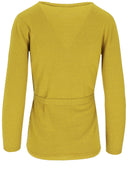 La Rose Cashmere Cardigan Coreana Lunga Con Laccetto