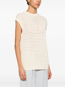 Theory Slvless Vest Cb.Roun