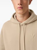 Ami Paris Boxy Embossed Hoodie