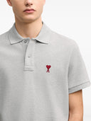 Ami paris clásico ami de coeur polo camisa