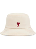 Ami Paris Red Adc Bucket Hat