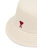 Ami Paris Red Adc Bucket Hat