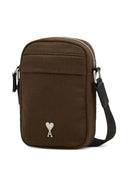 Ami Paris Nylon Small Adc Cross Pock Bag