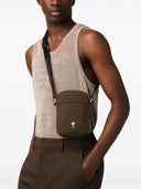 Ami Paris Nylon Small Adc Cross Pock Bag