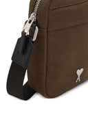 Ami Paris Nylon Small Adc Cross Pock Bag