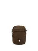 Ami Paris Nylon Small Adc Cross Pock Bag