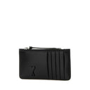 Ami Paris Adc Adc Zipped Card Holder